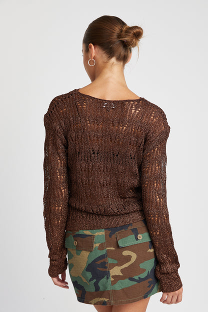 Amiri Knit Top