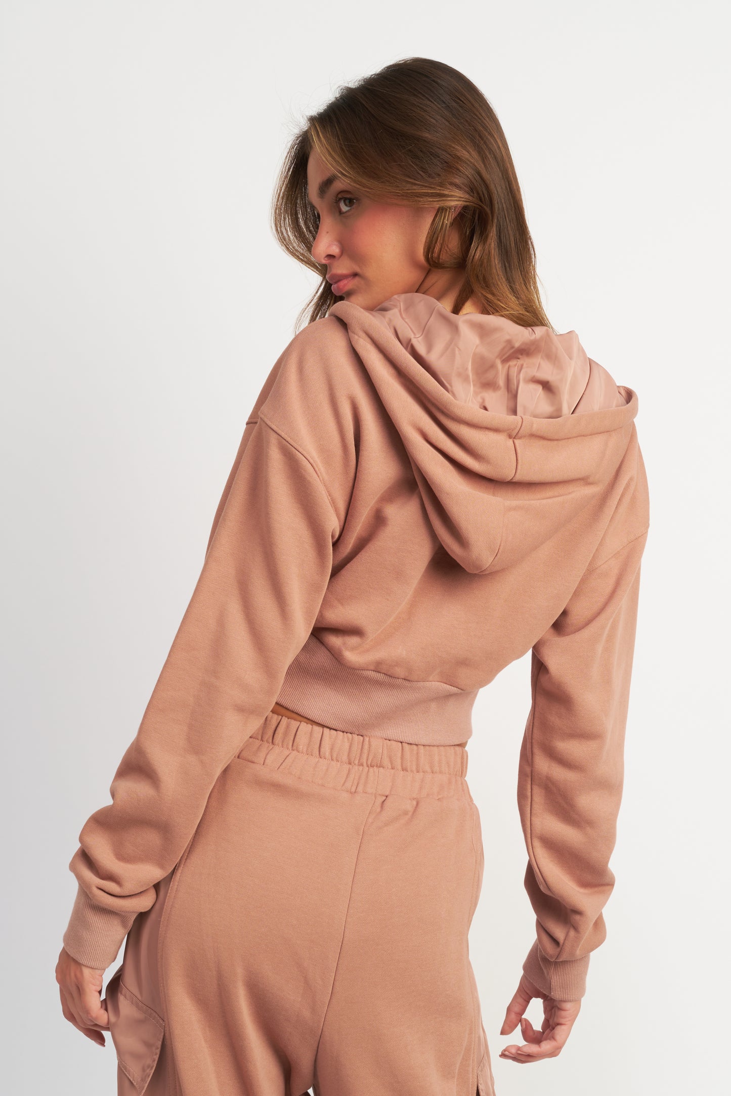 Melina Crop Hoodie