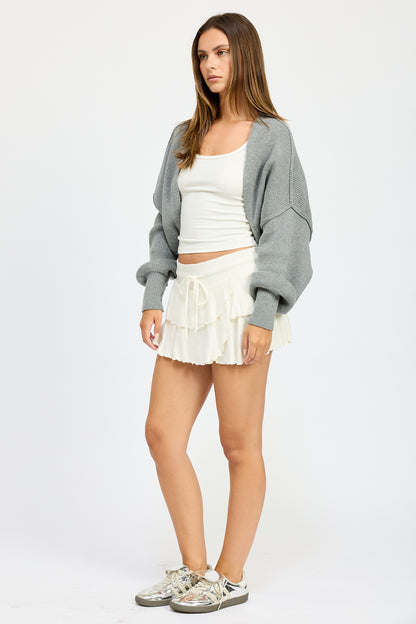 Faith Shrug Cardigan