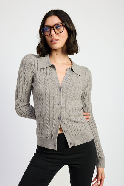 Alaia Cardigan Top